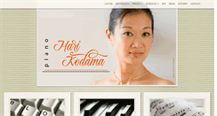 Desktop Screenshot of marikodama.com